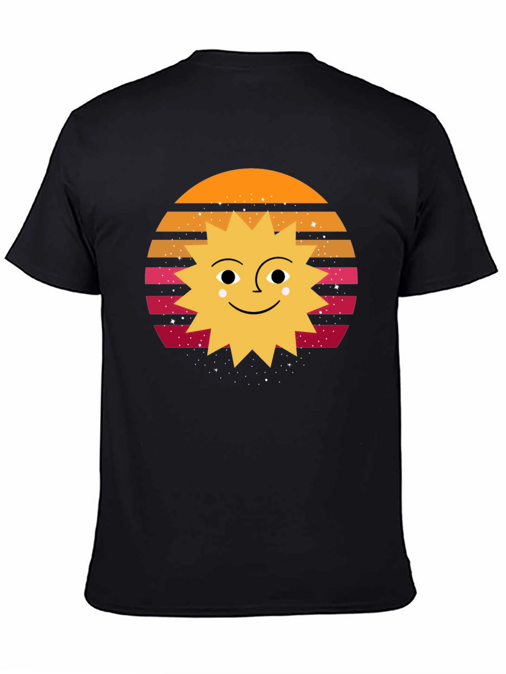 Retro Sun Graphic T-Shirt - Unisex