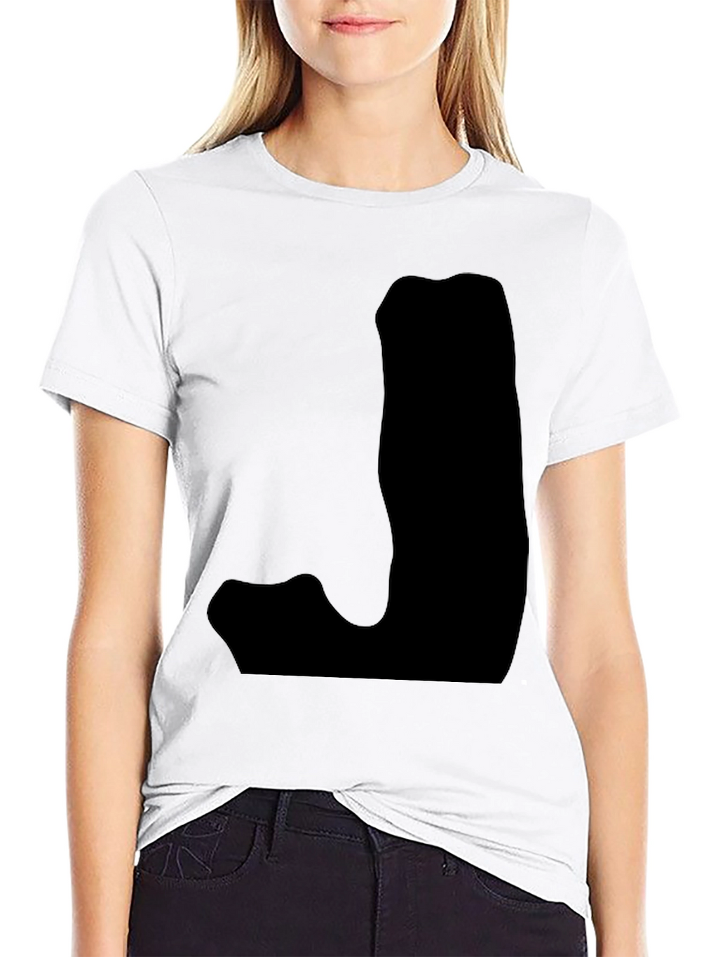 Mens Black Graphic Tee