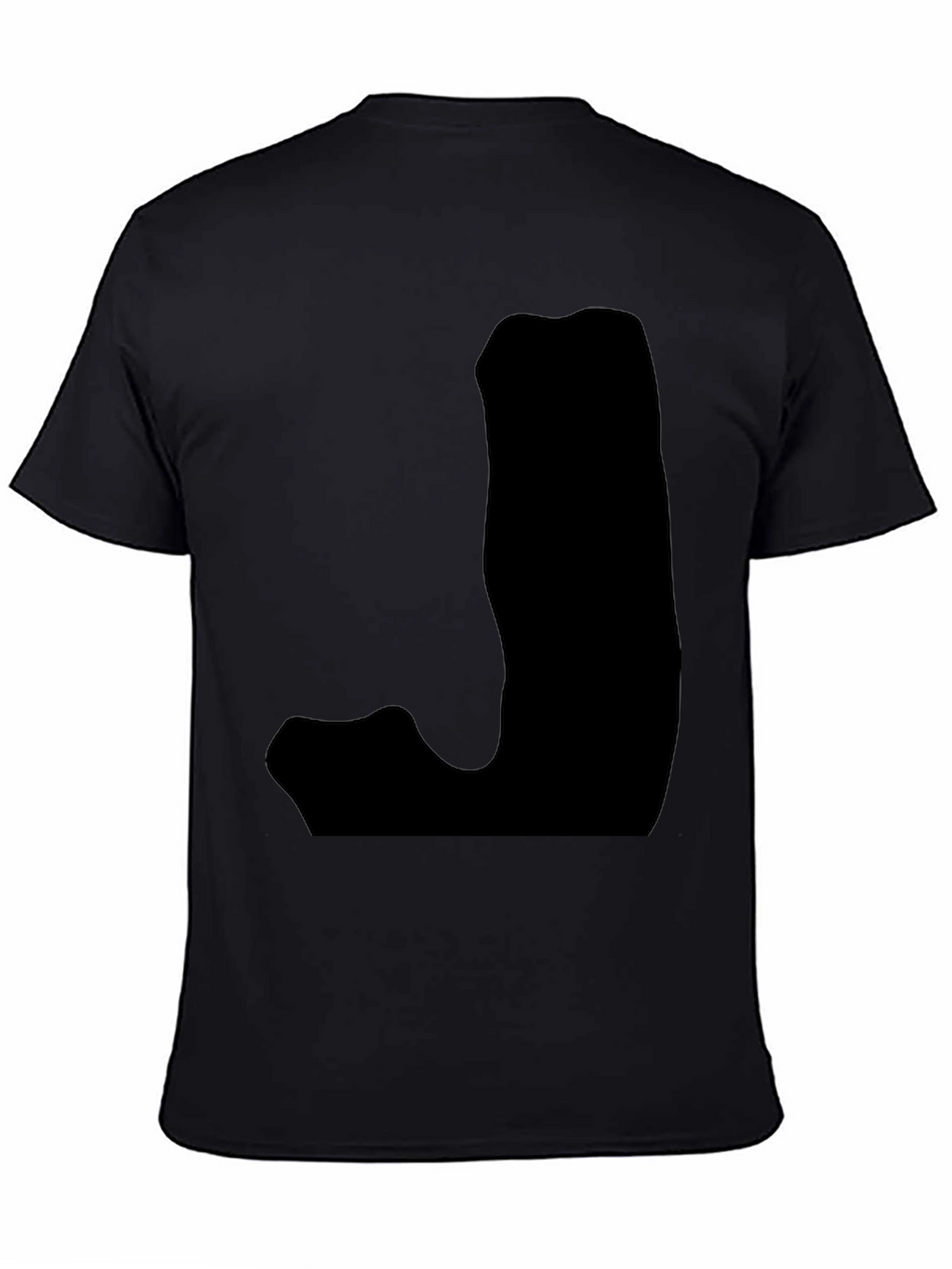 Mens Black Graphic Tee