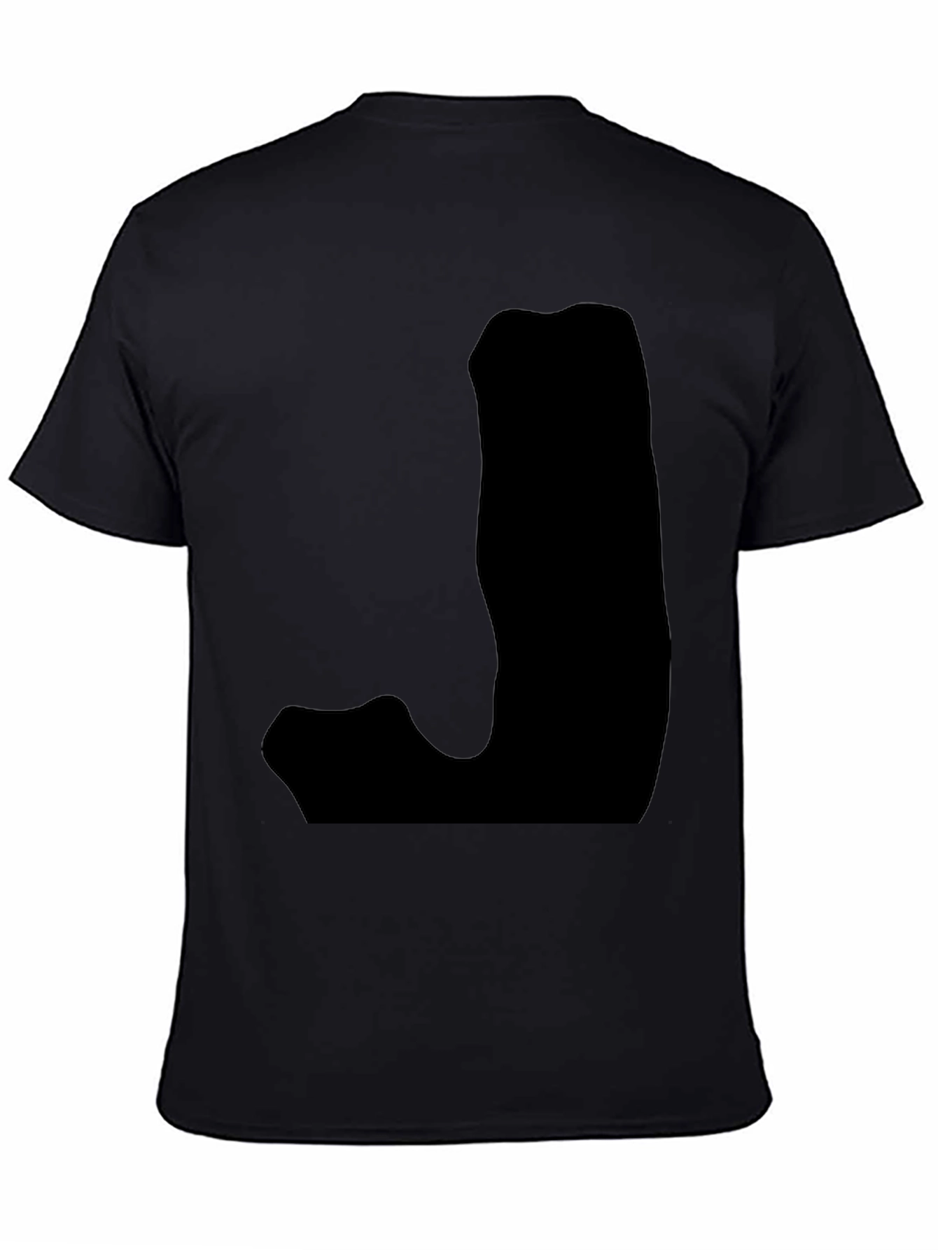 Mens Black Graphic Tee