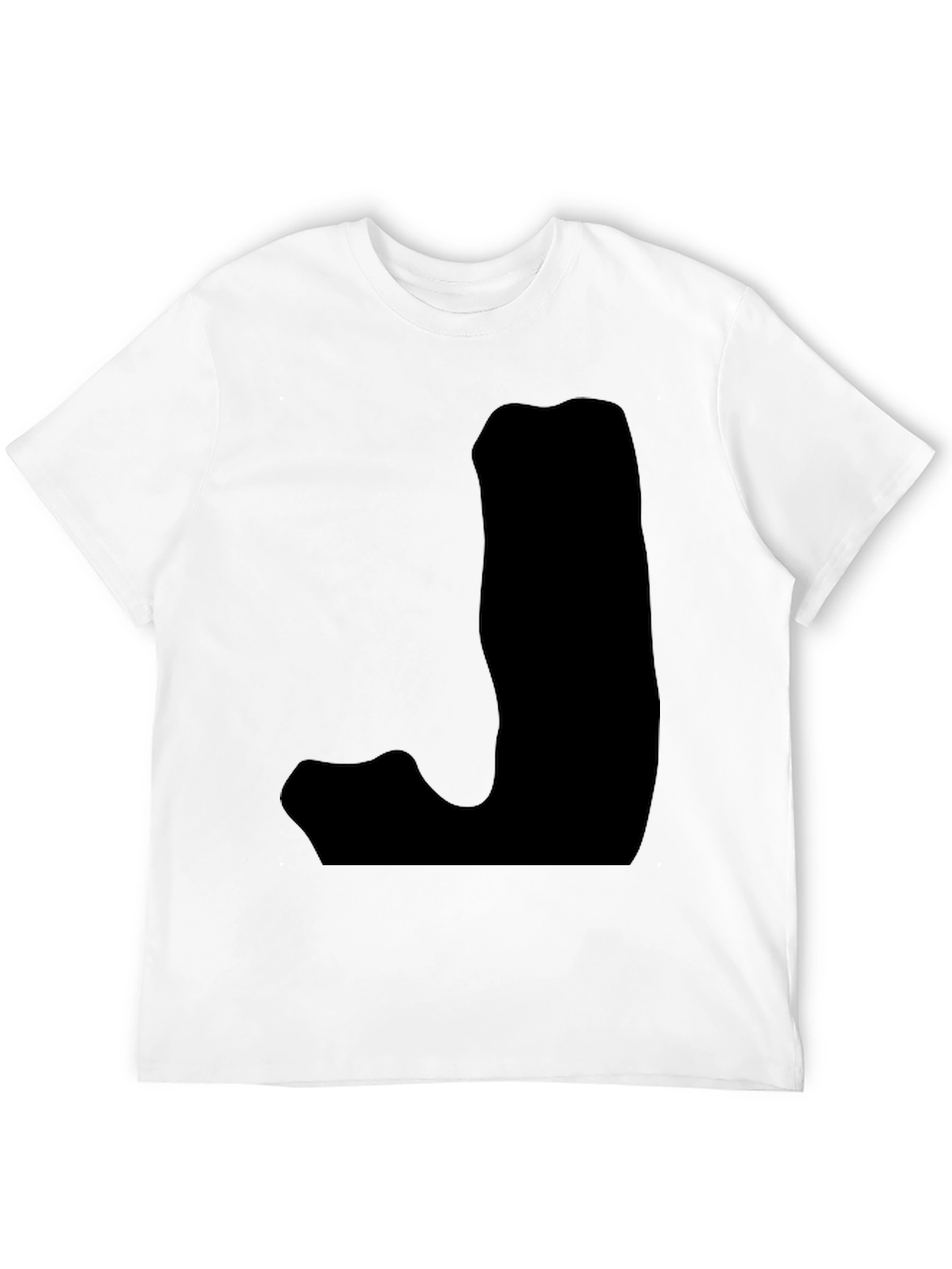 Mens Black Graphic Tee