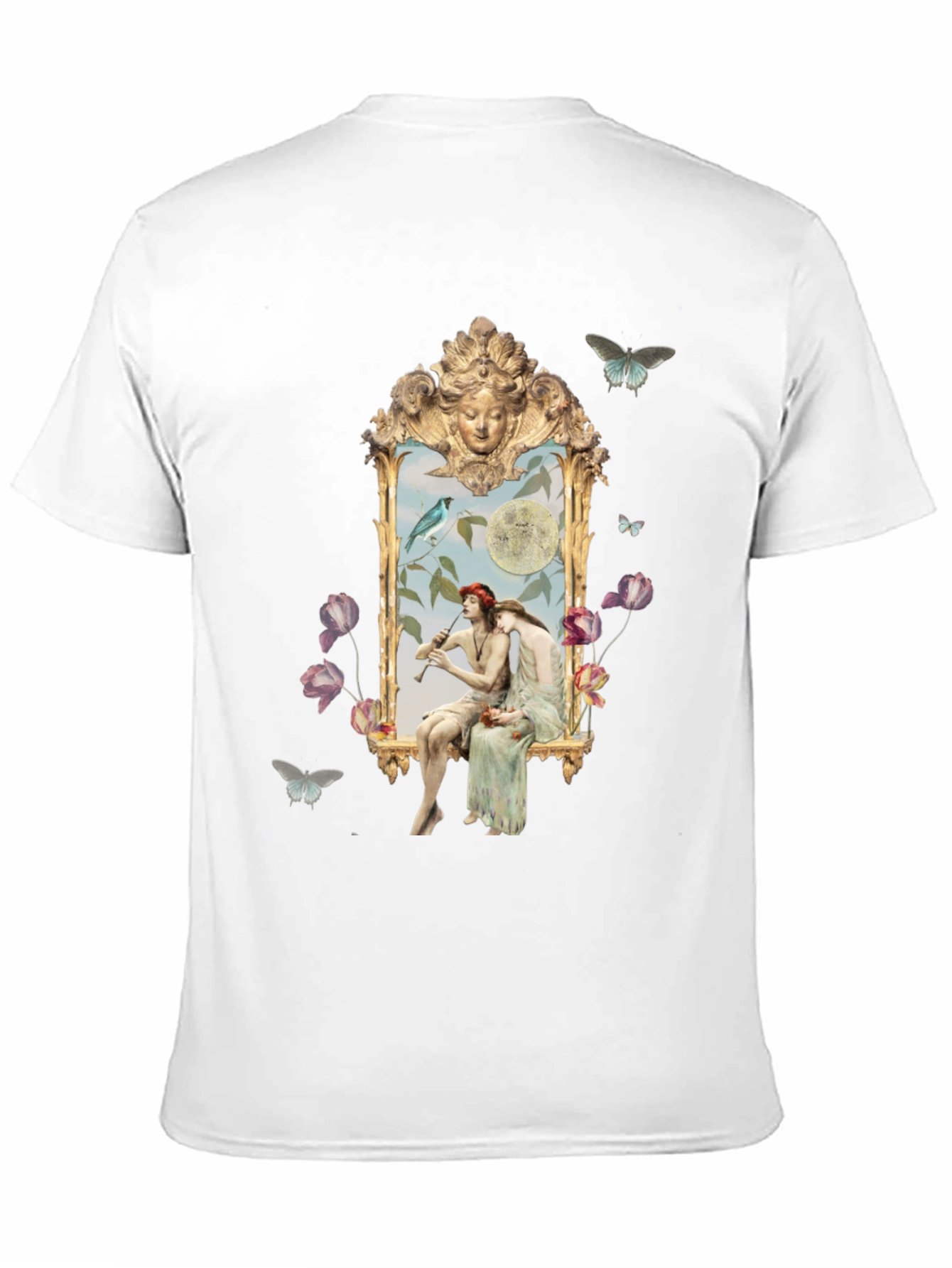 Artistic Golden Frame T-Shirt