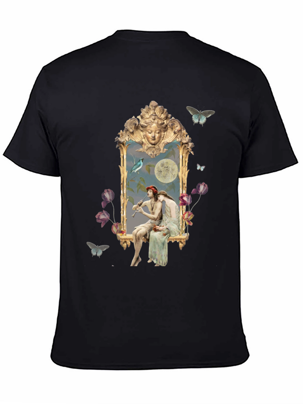 Artistic Golden Frame T-Shirt