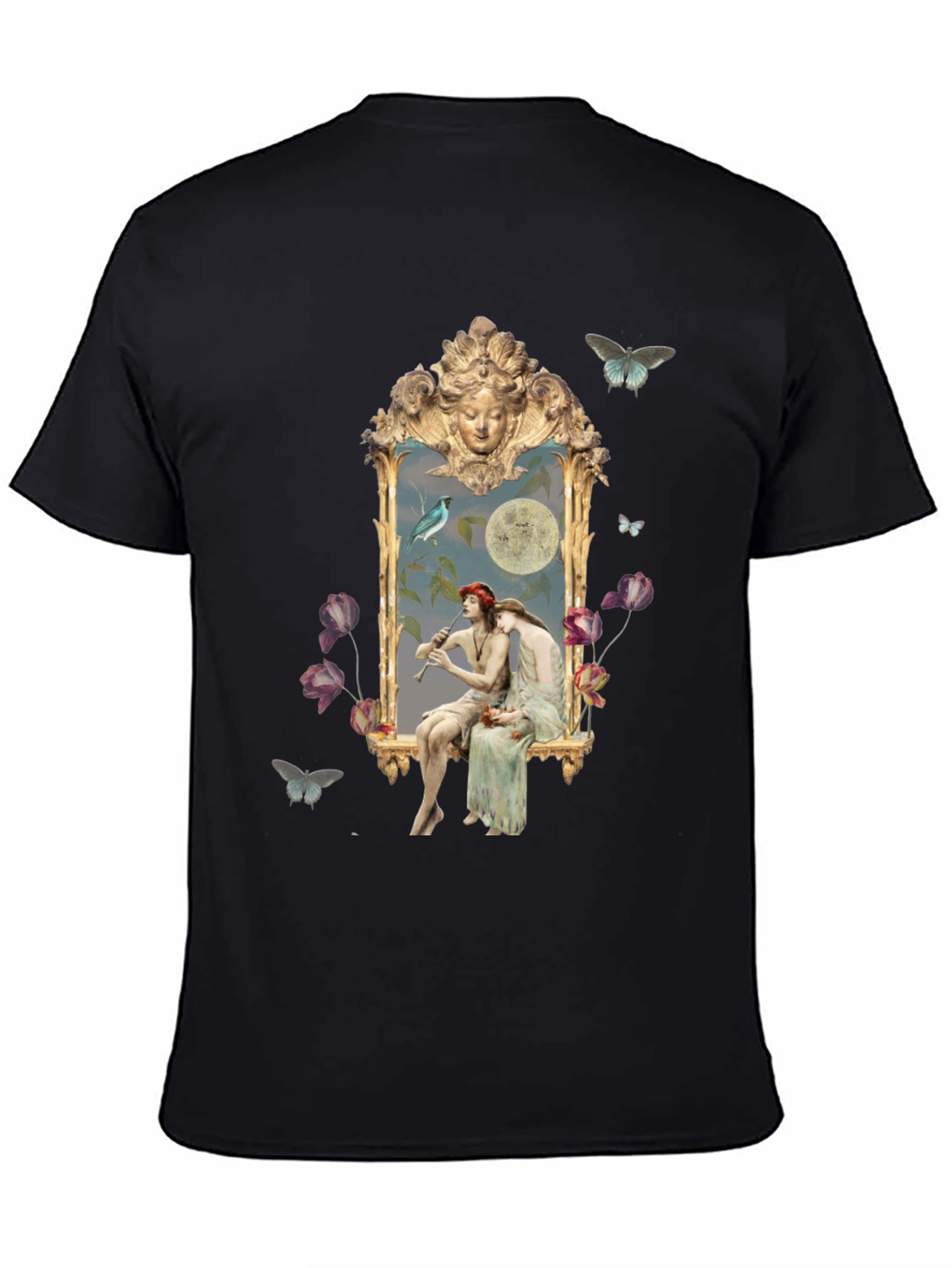 Artistic Golden Frame T-Shirt