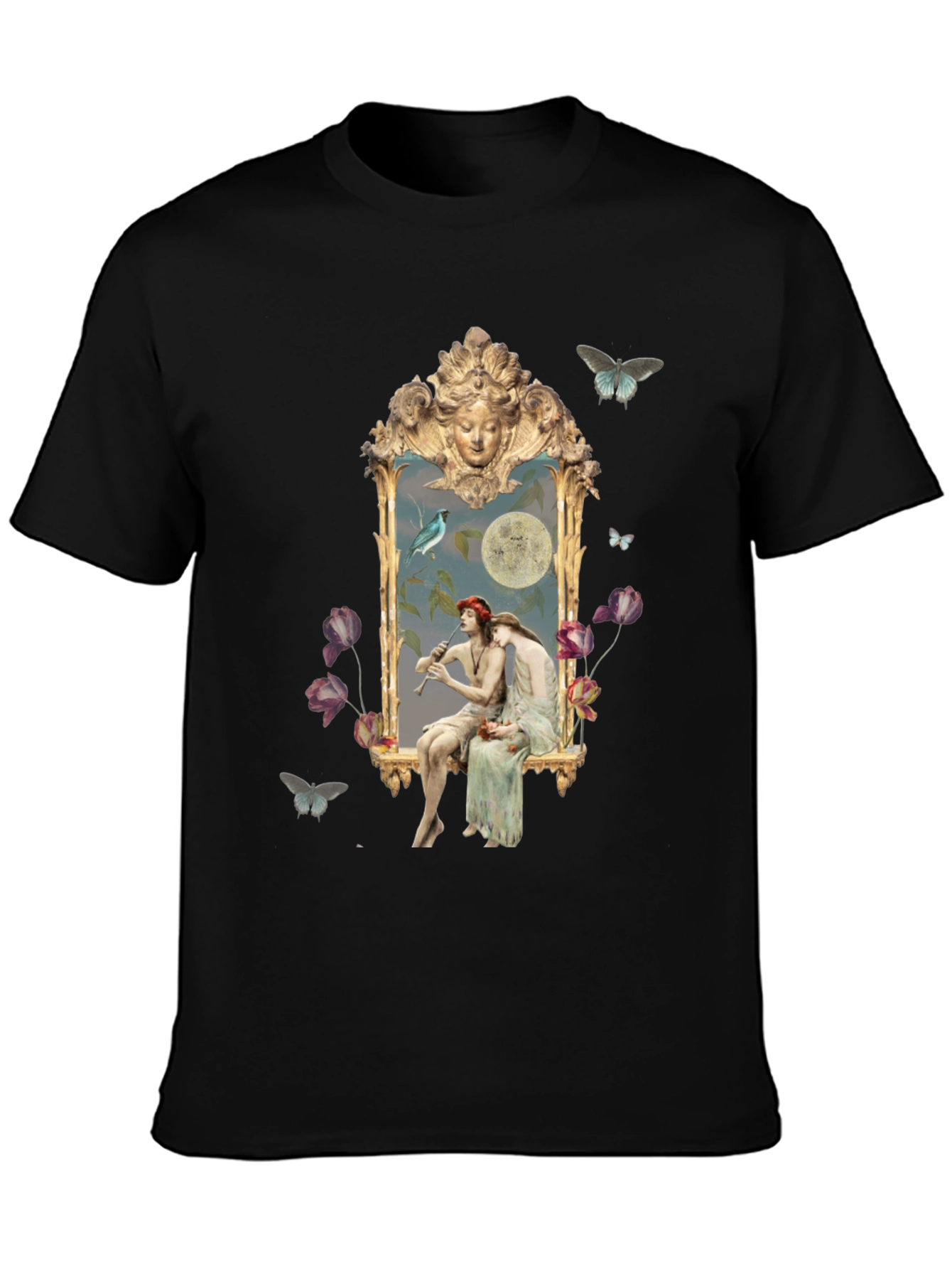 Artistic Golden Frame T-Shirt