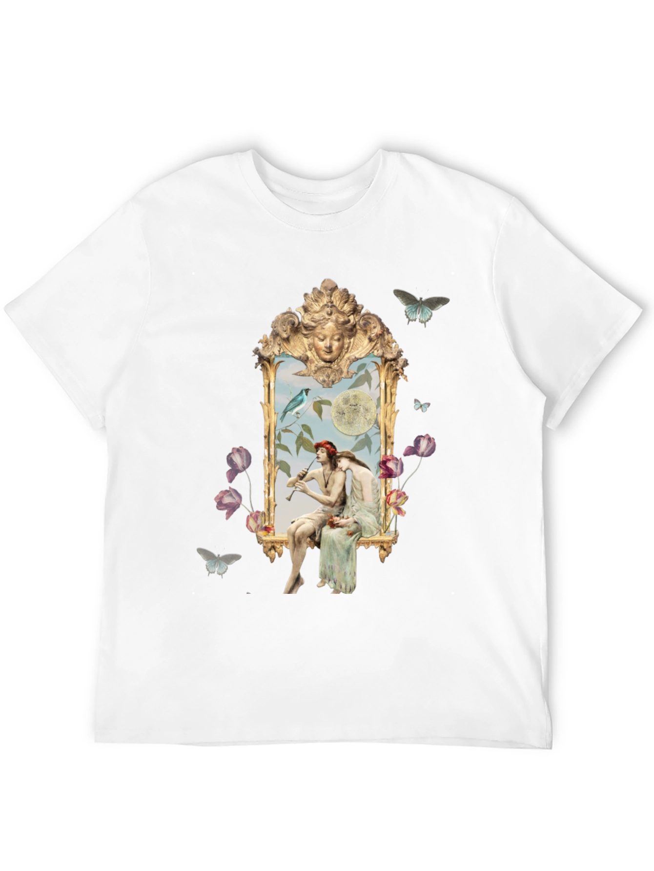 Artistic Golden Frame T-Shirt