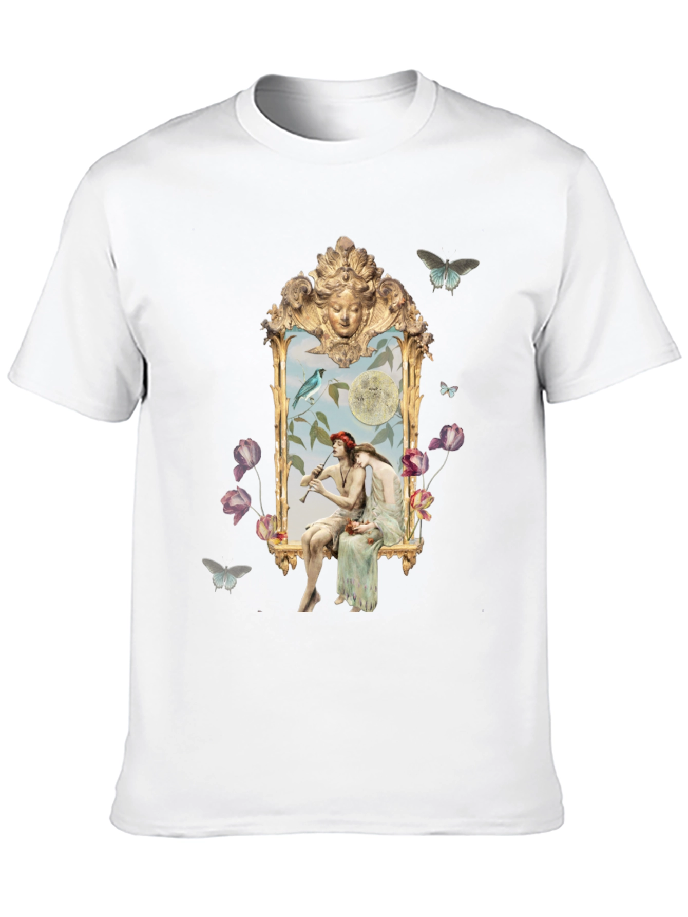 Artistic Golden Frame T-Shirt