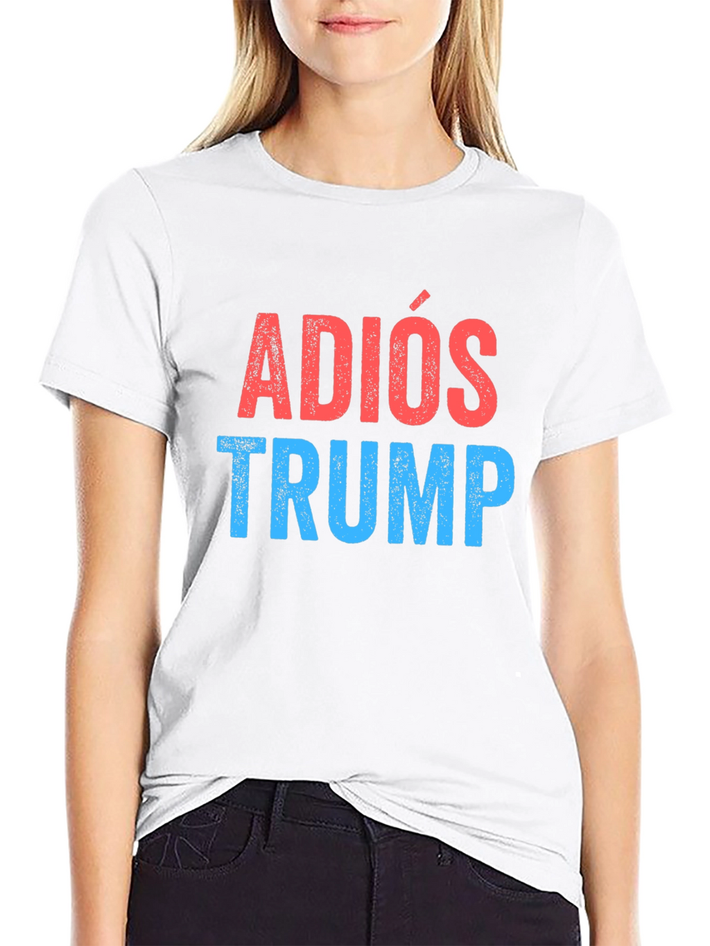 Adios Trump Graphic Tee - Political Statement T-Shirt