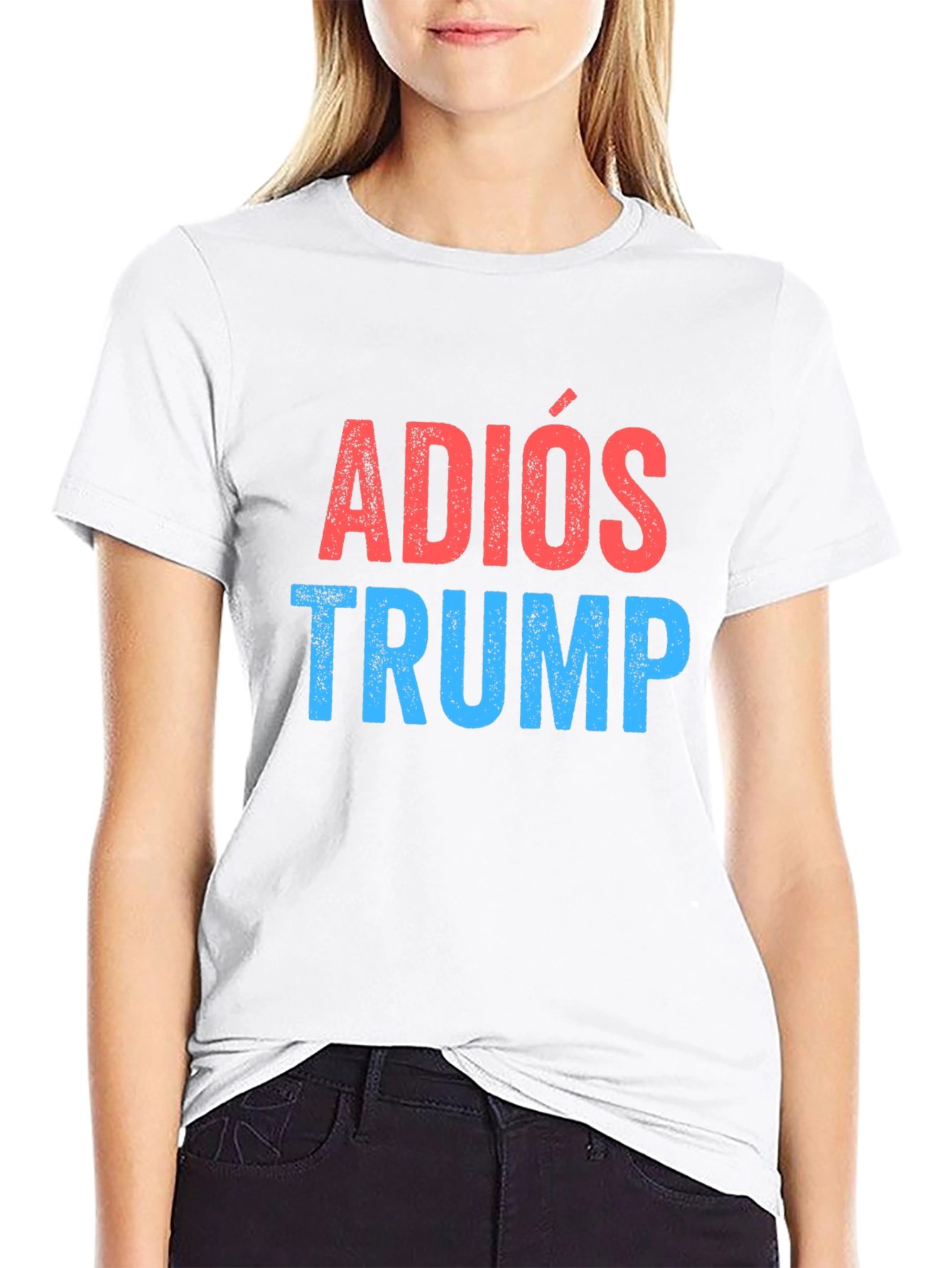 Adios Trump Graphic Tee - Political Statement T-Shirt