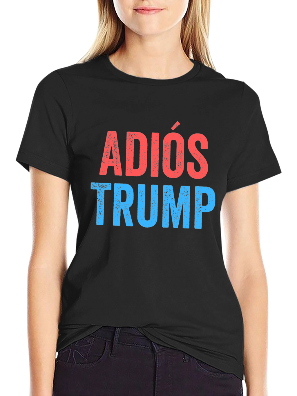 Adios Trump Graphic Tee - Political Statement T-Shirt
