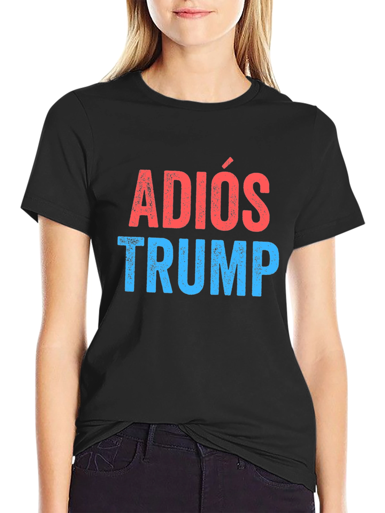 Adios Trump Graphic Tee - Political Statement T-Shirt