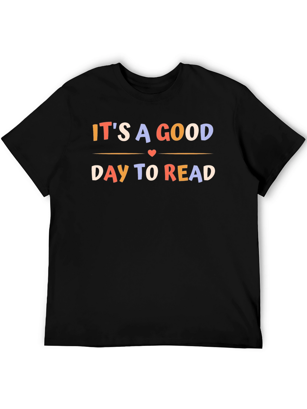 Its A Good Day To Read Black T-Shirt
