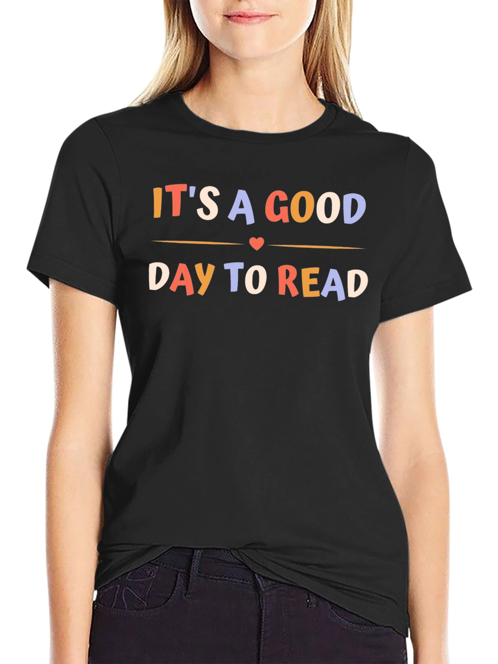 Its A Good Day To Read Black T-Shirt