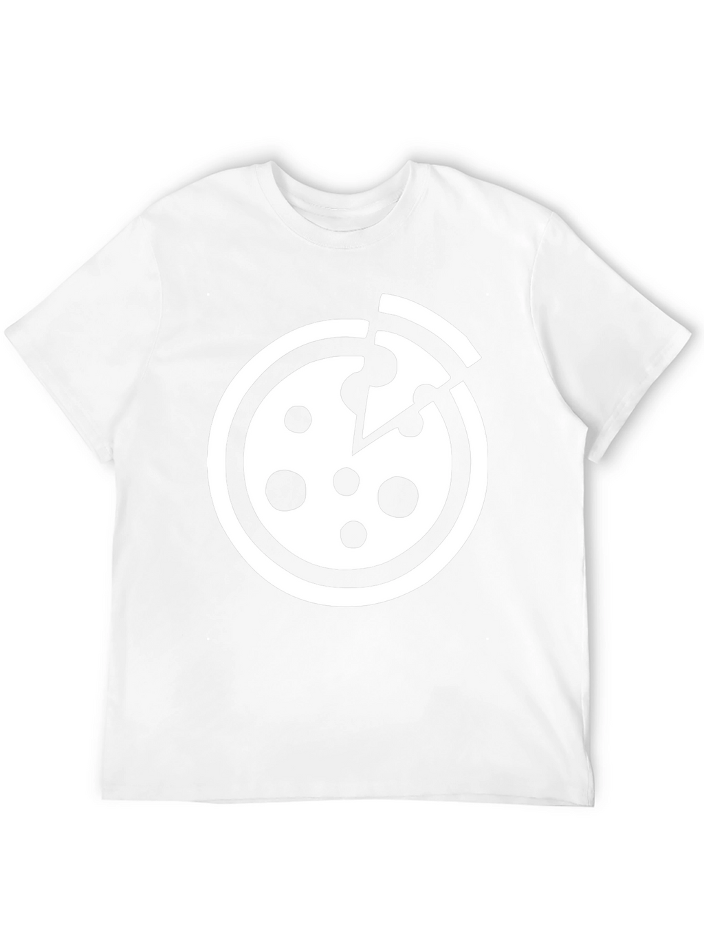 Pizza Graphic T-Shirt - Black