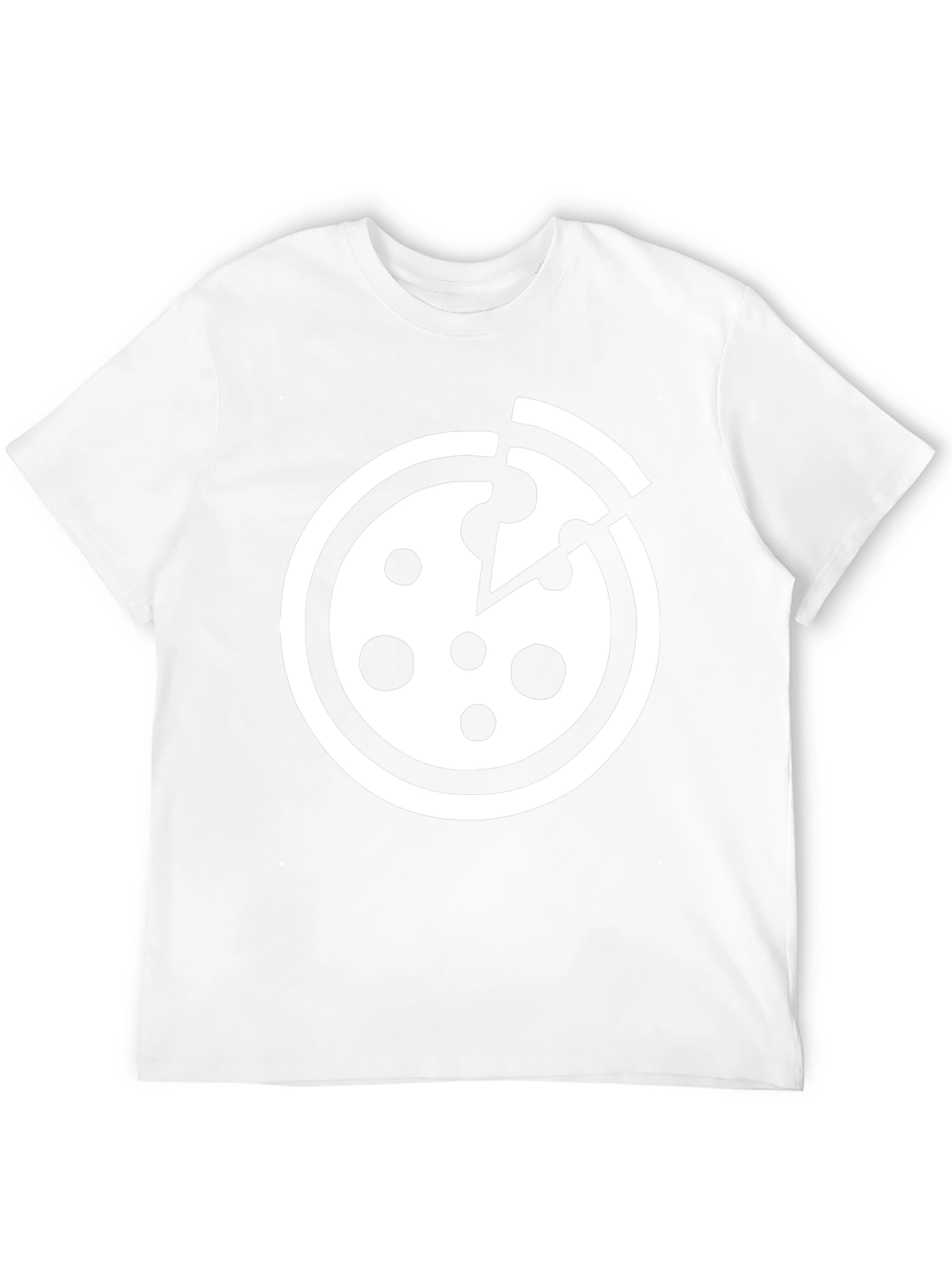 Pizza Graphic T-Shirt - Black