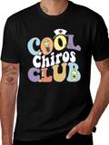 Cool Chiros Club Graphic T-Shirt