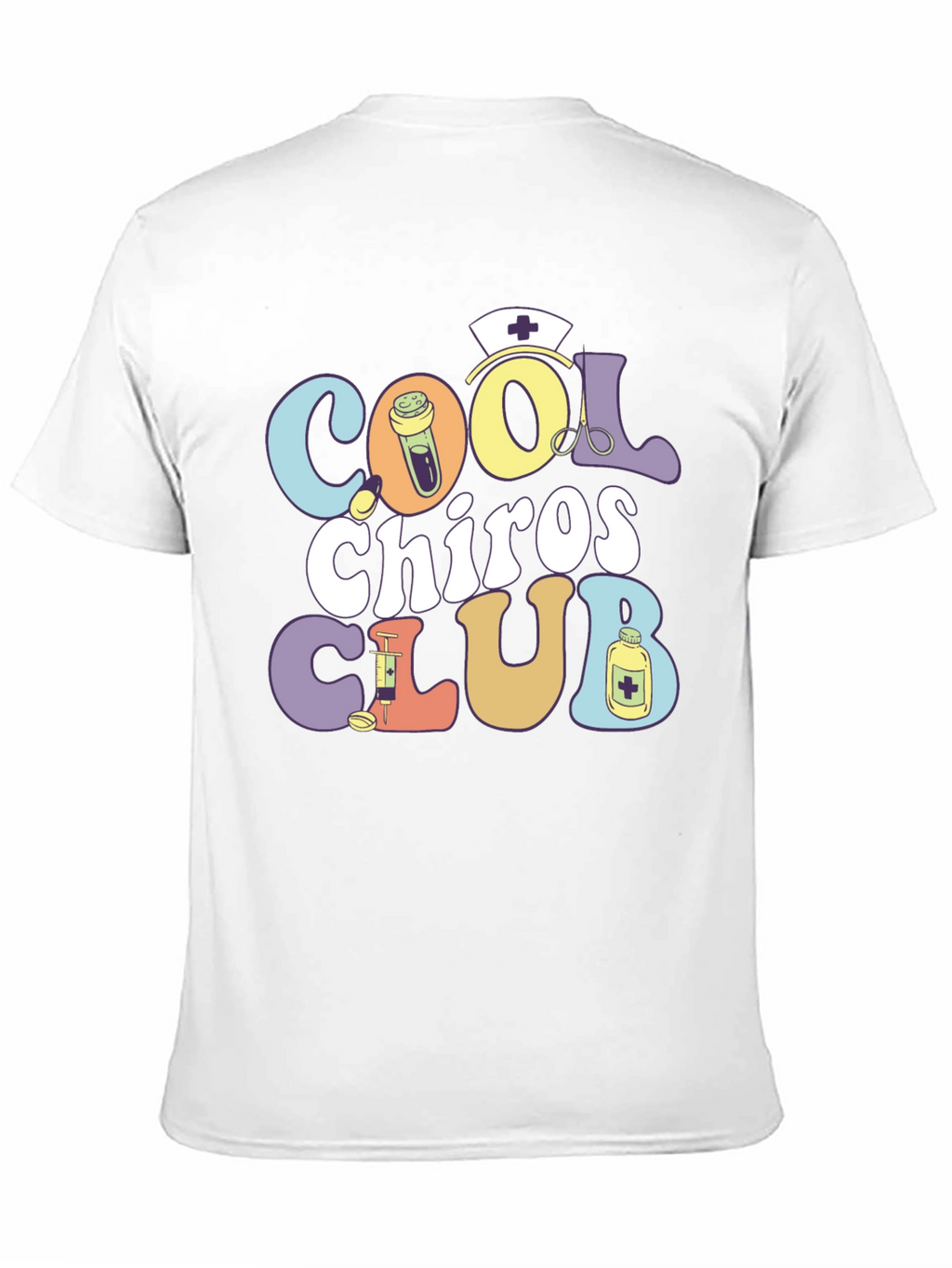 Cool Chiros Club Graphic T-Shirt