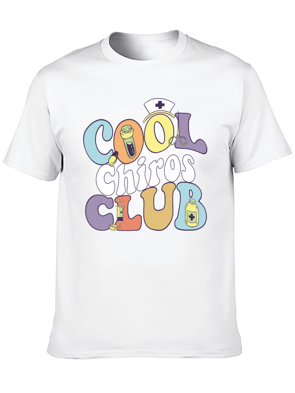 Cool Chiros Club Graphic T-Shirt