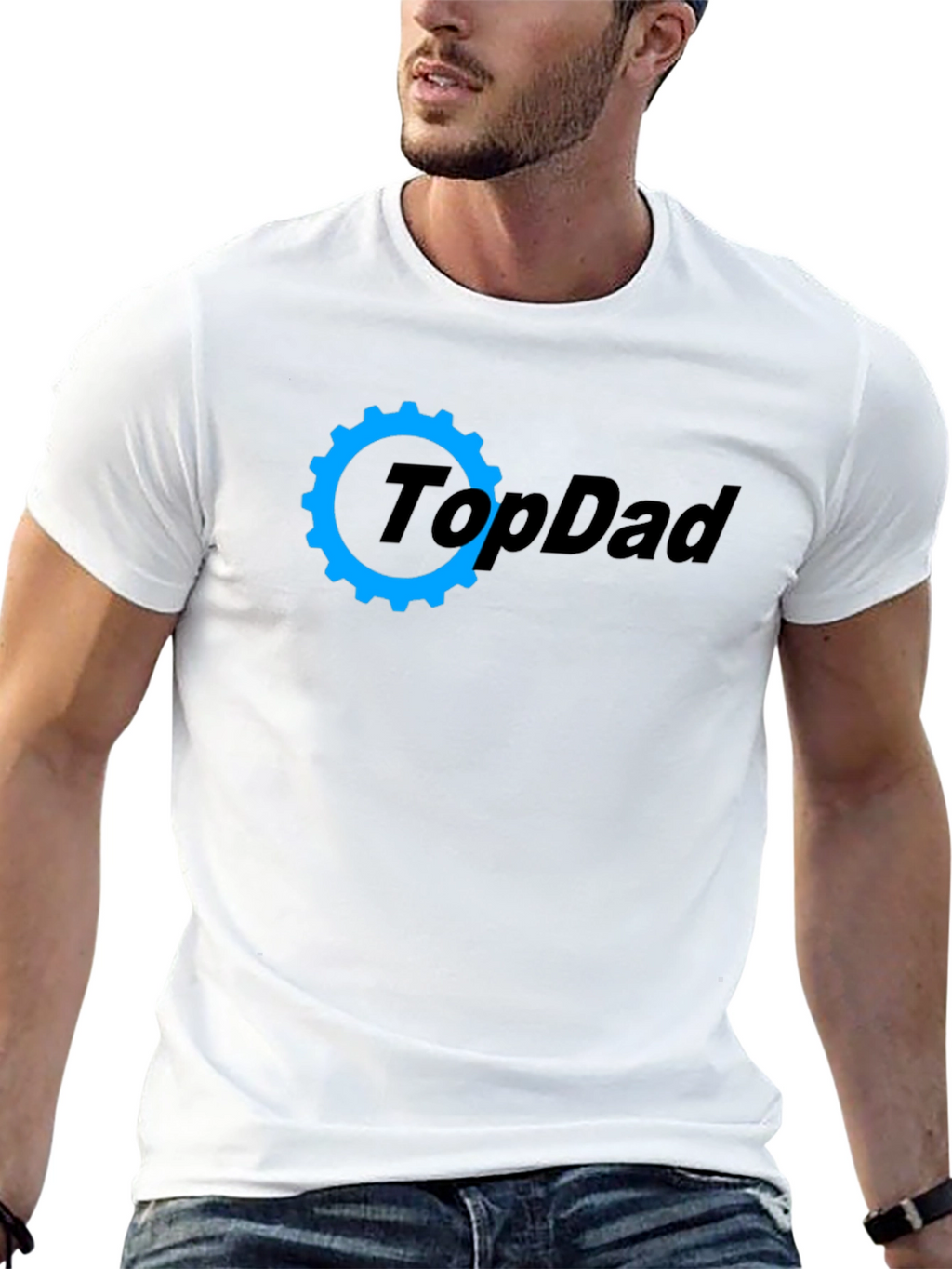 Top Dad Gear Design T-Shirt