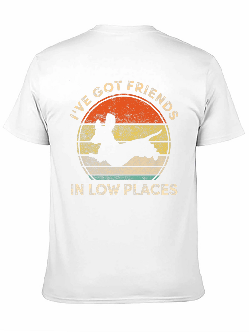 Low Places Dachshund Graphic Tee