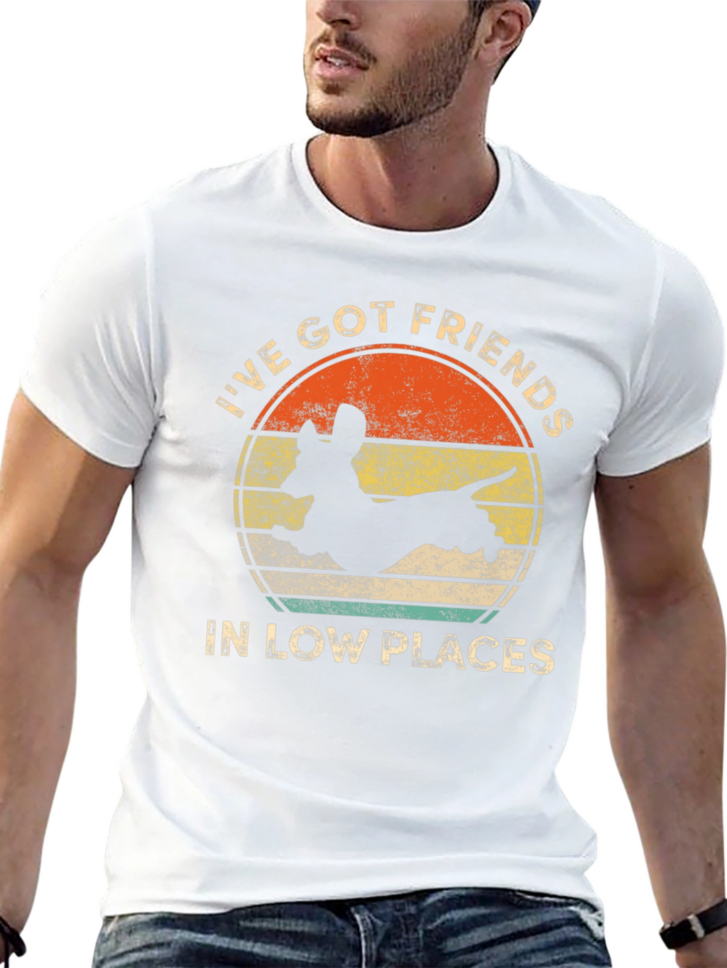 Low Places Dachshund Graphic Tee