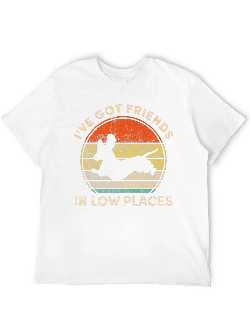 Low Places Dachshund Graphic Tee
