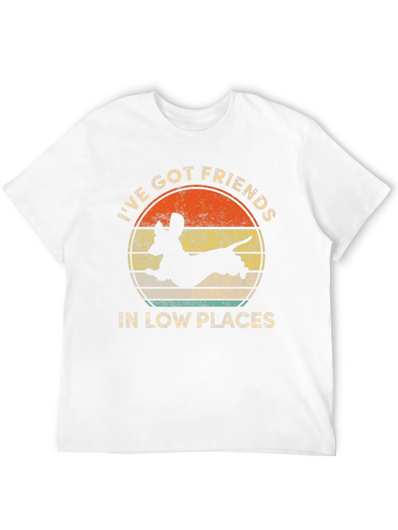 Low Places Dachshund Graphic Tee