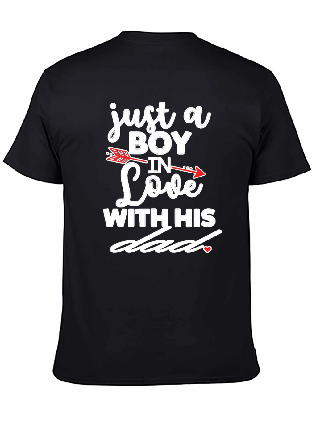 Boy In Love With His Dad Graphic T-Shirt