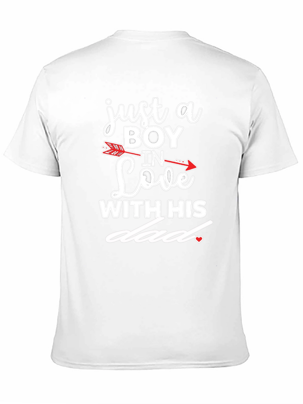 Boy In Love With His Dad Graphic T-Shirt