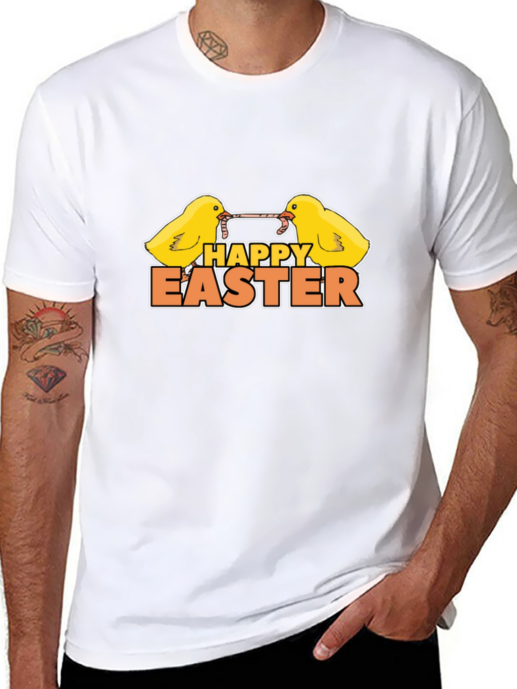 Funny Happy Easter Chicks T-Shirt