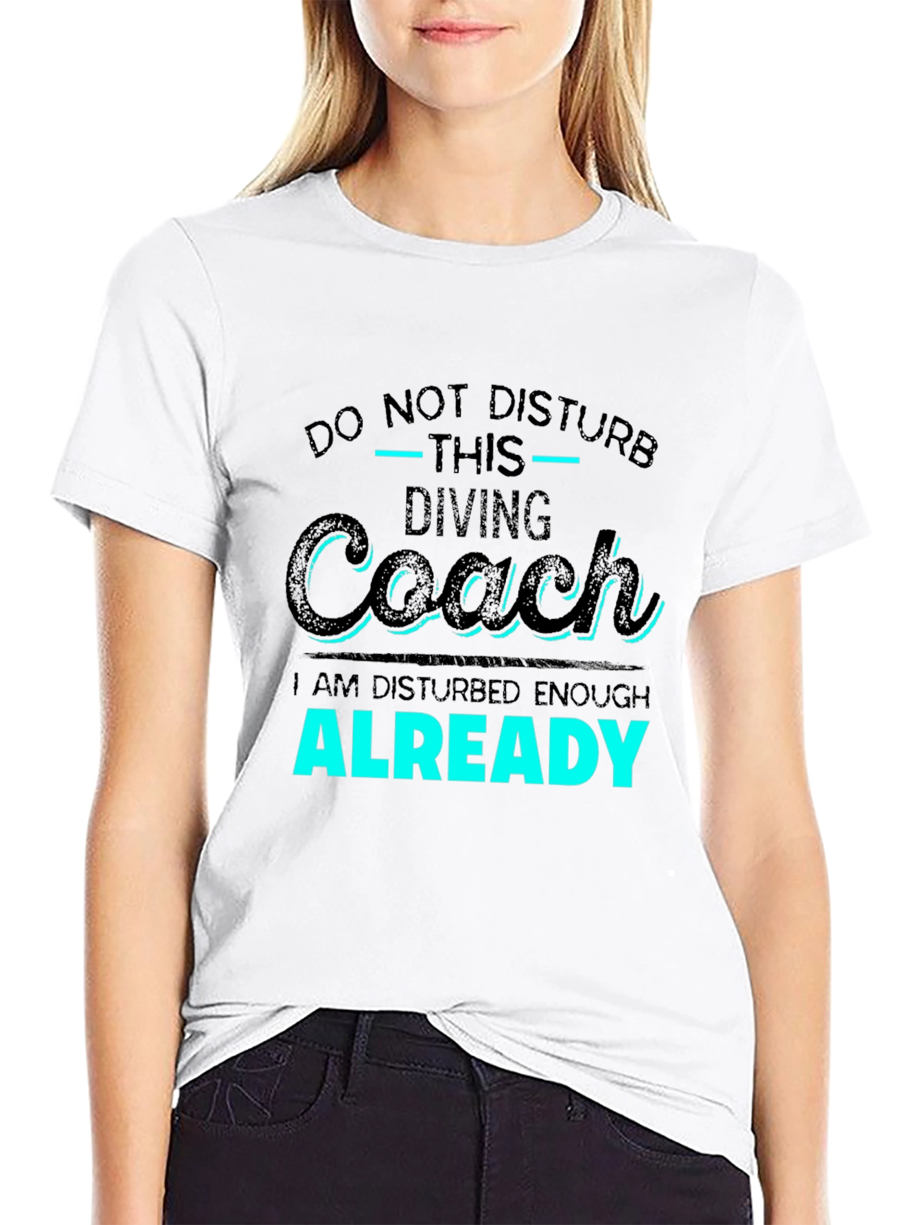 Diving Coach T-Shirt - Do Not Disturb