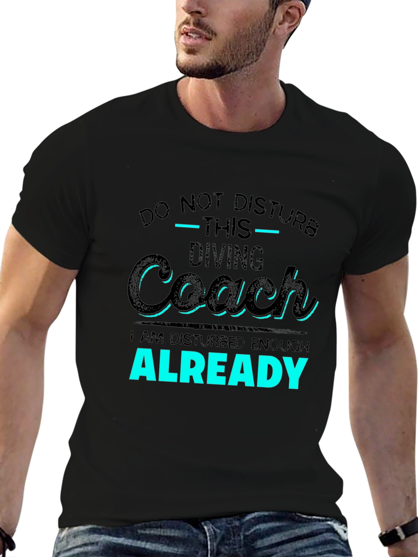 Diving Coach T-Shirt - Do Not Disturb