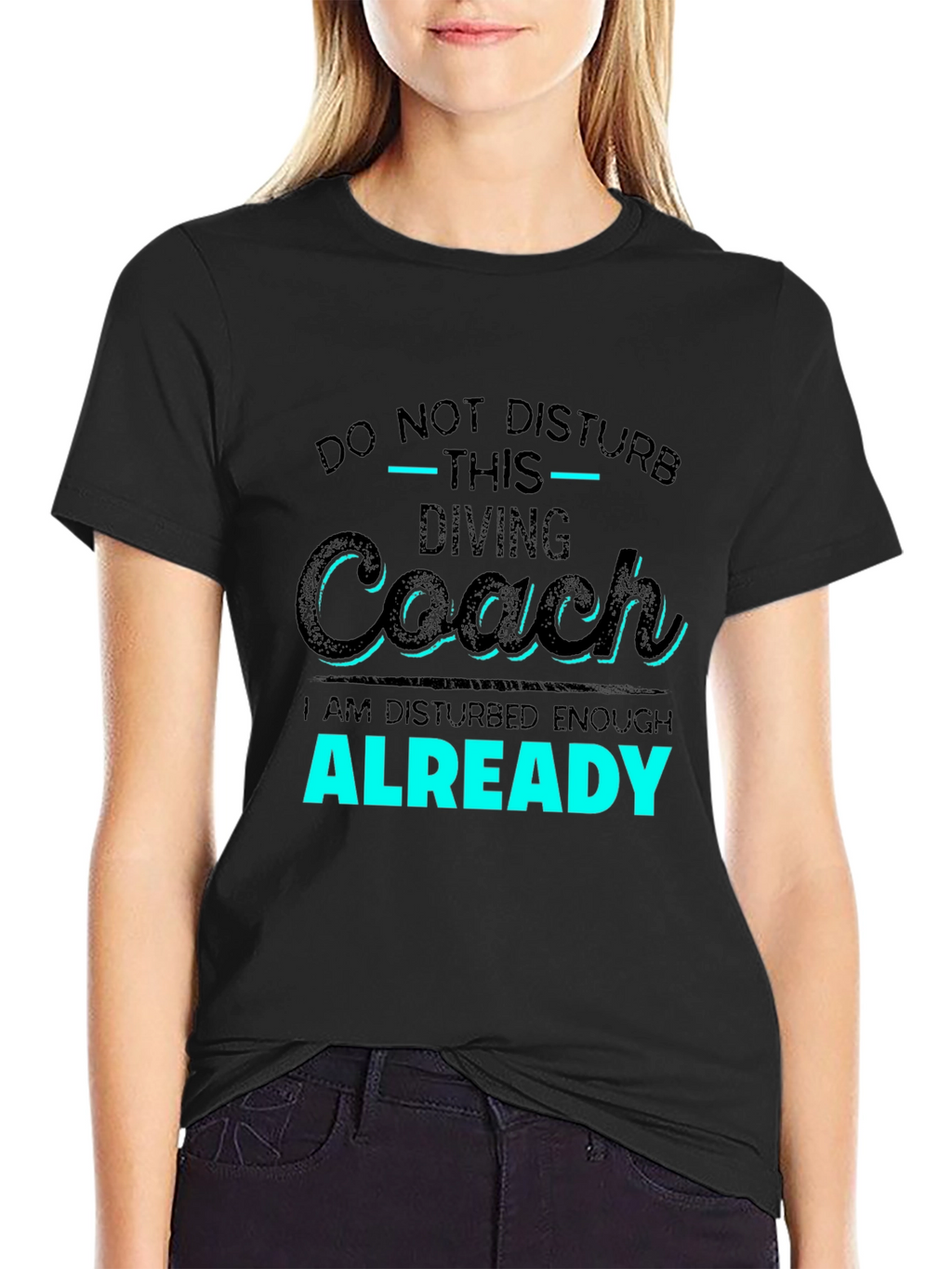 Diving Coach T-Shirt - Do Not Disturb
