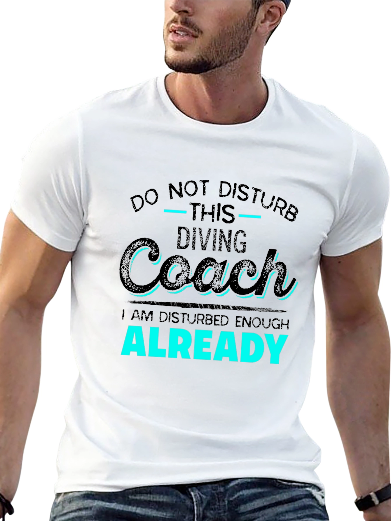 Diving Coach T-Shirt - Do Not Disturb