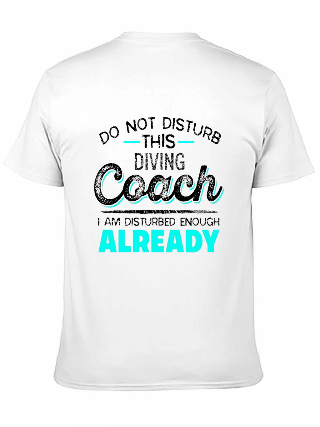 Diving Coach T-Shirt - Do Not Disturb