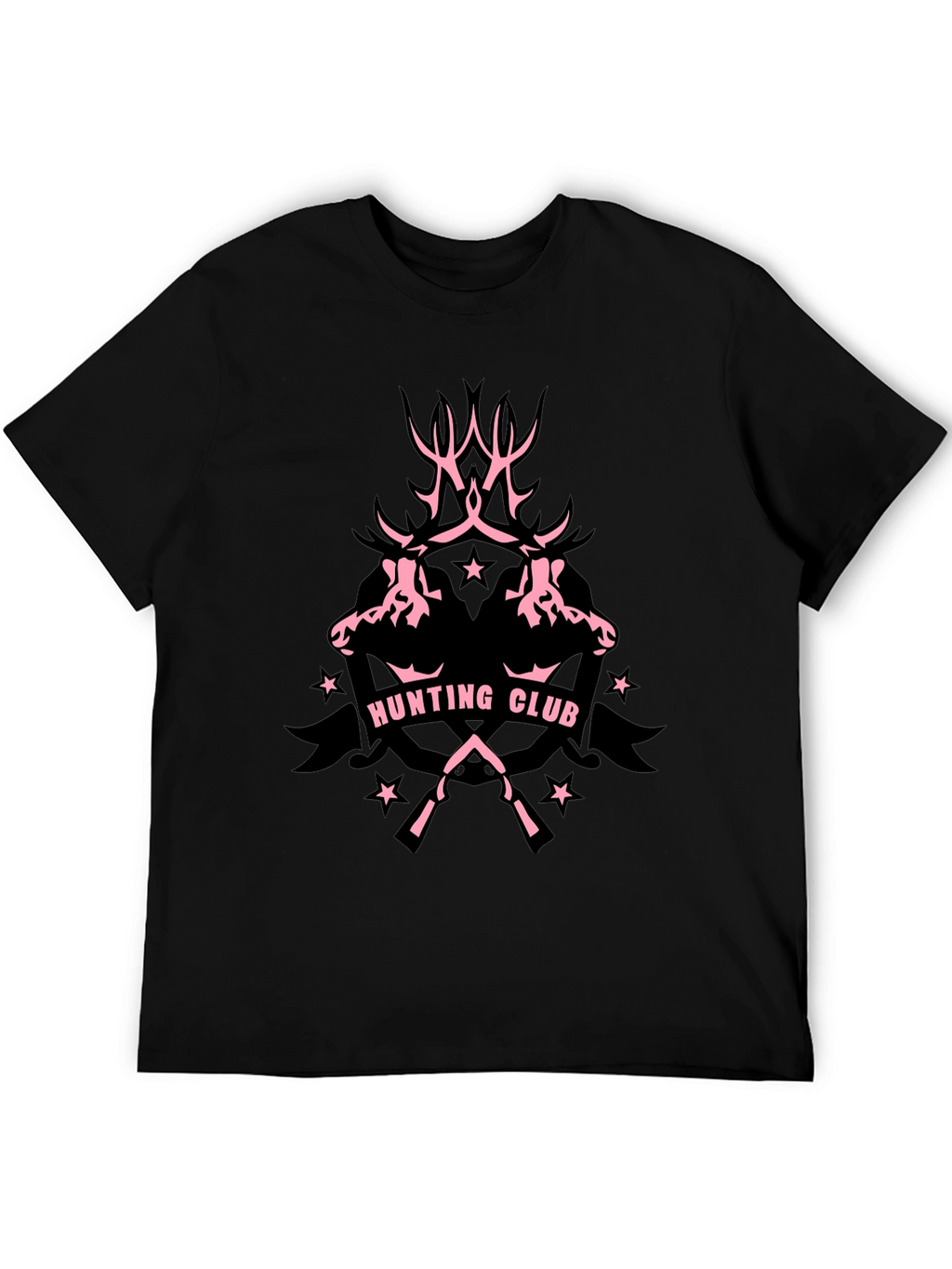 Hunting Club Graphic Tee - Black T-Shirt