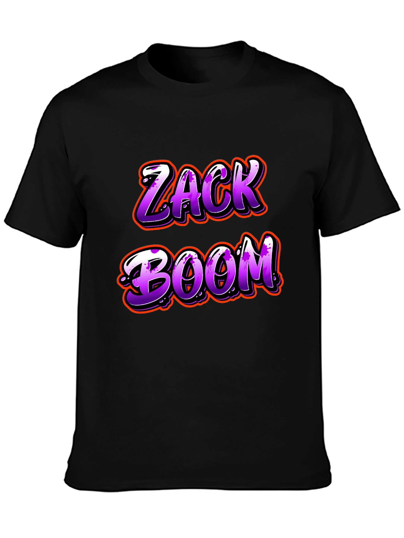 Zack Boom Graphic Print T-Shirt