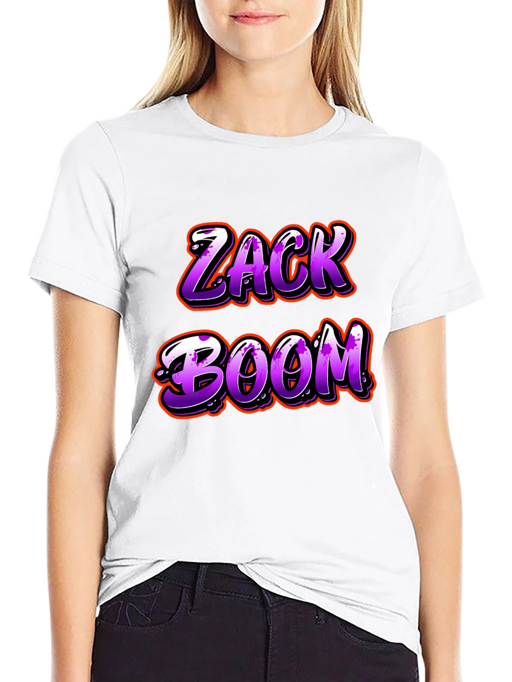Zack Boom Graphic Print T-Shirt