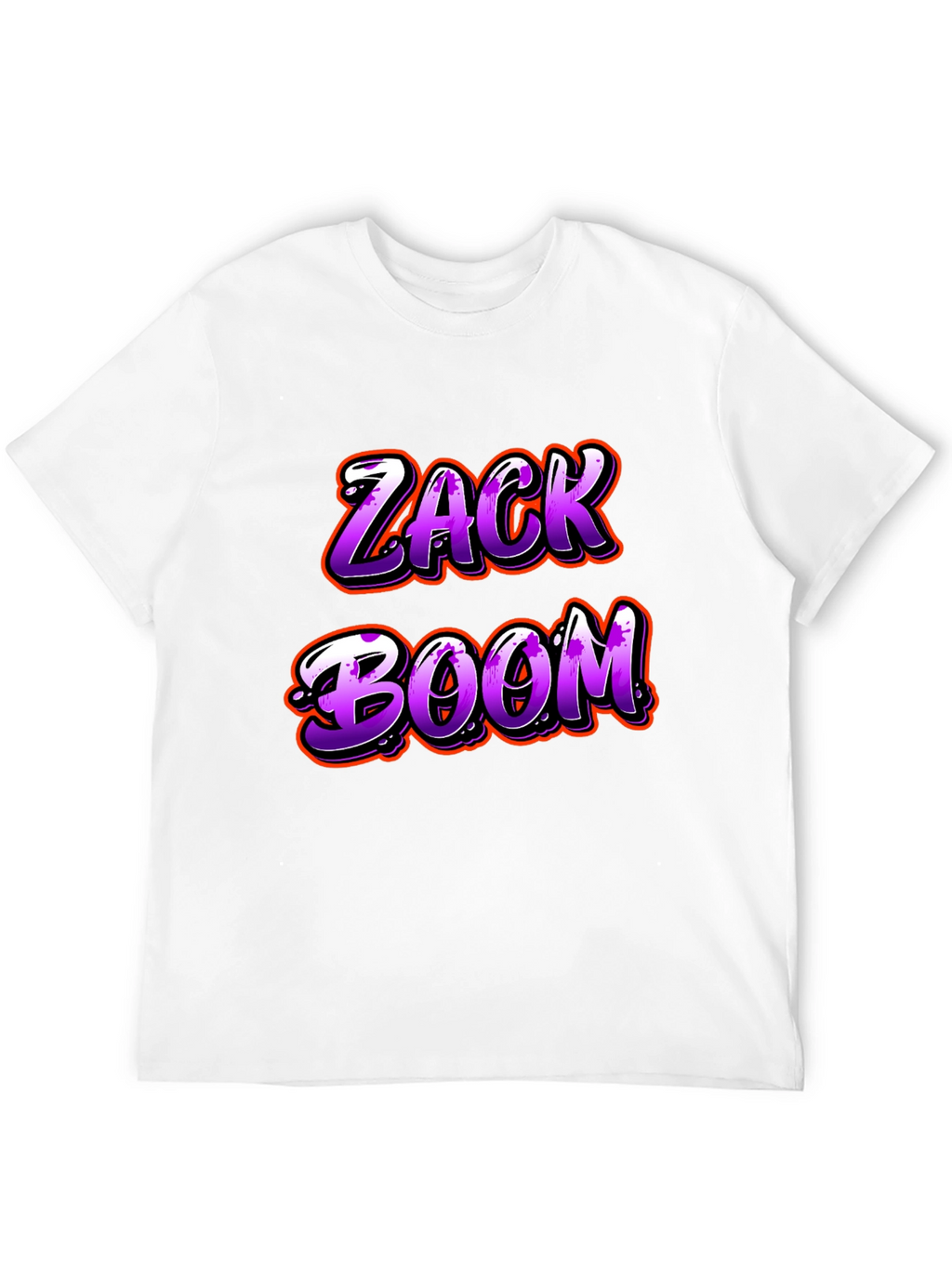 Zack Boom Graphic Print T-Shirt