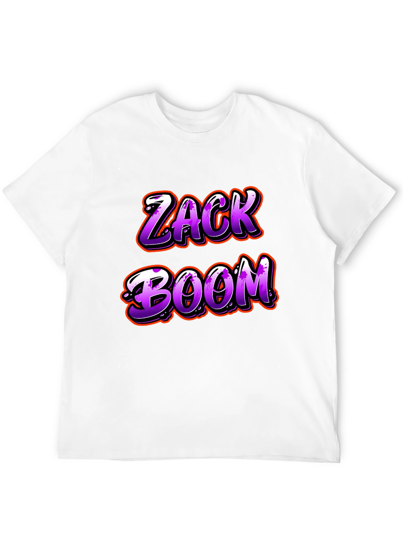 Zack Boom Graphic Print T-Shirt