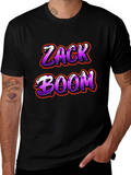 Zack Boom Graphic Print T-Shirt