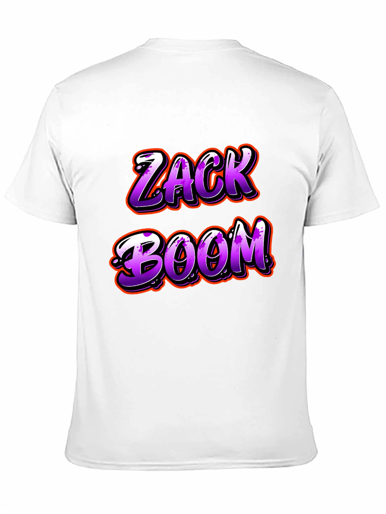 Zack Boom Graphic Print T-Shirt