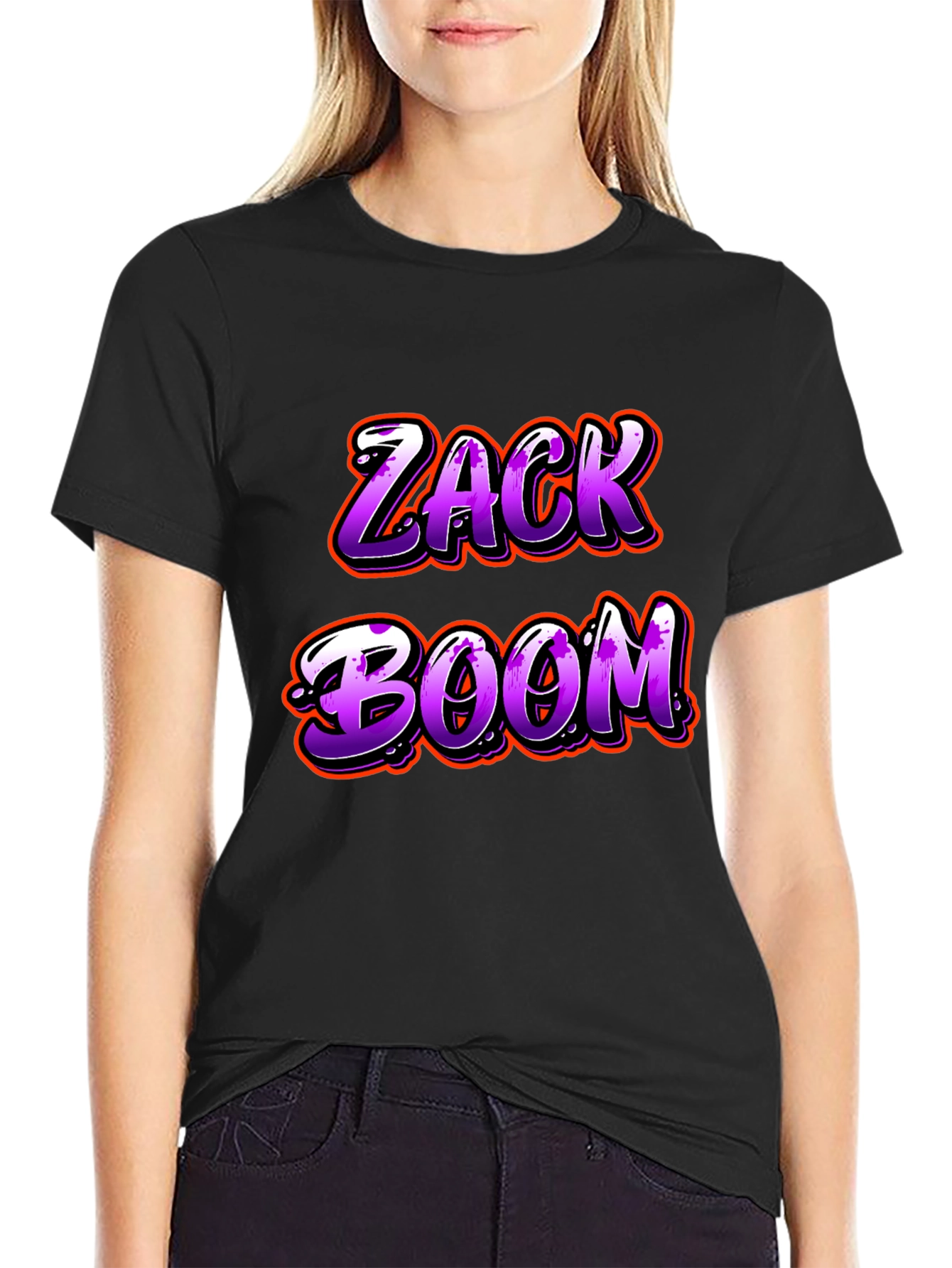 Zack Boom Graphic Print T-Shirt