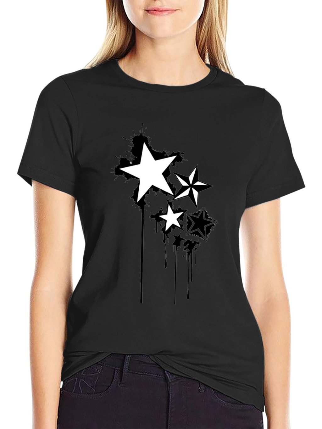 Starry Ink Black T-Shirt