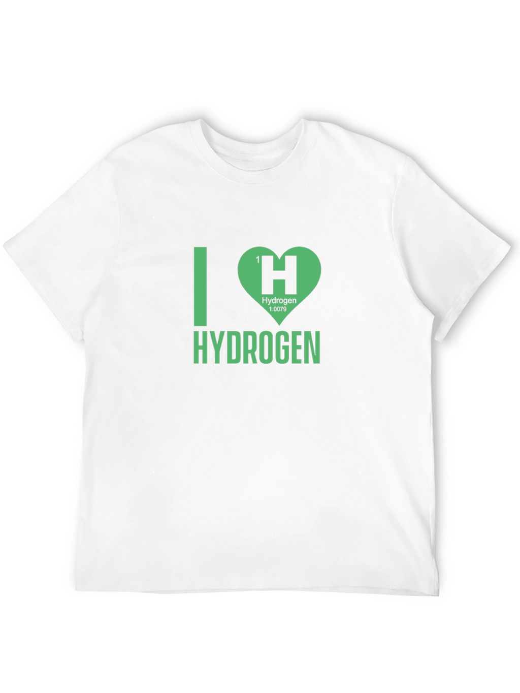 I Heart Hydrogen Funny Science T-Shirt