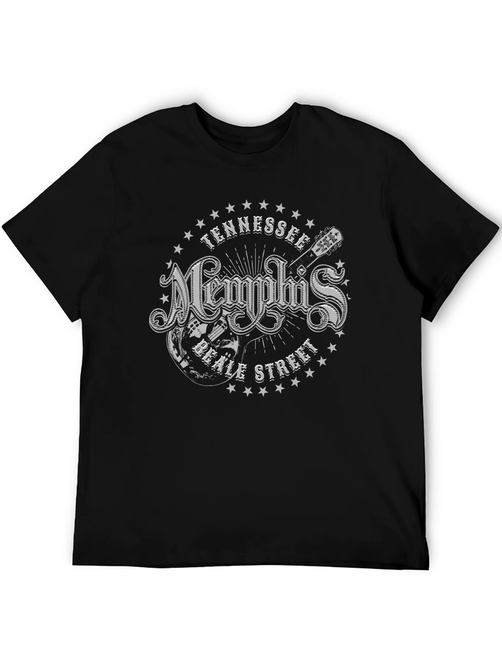Memphis Beale Street Tennessee Graphic T-Shirt