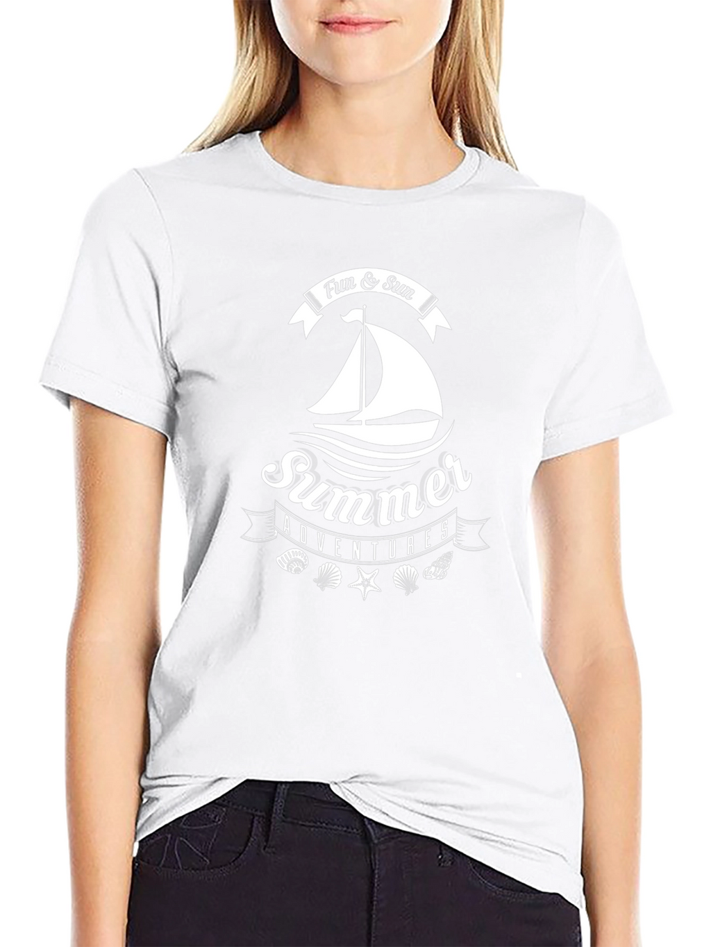 Summer Adventures T-Shirt | Fun & Sun Sailboat Tee