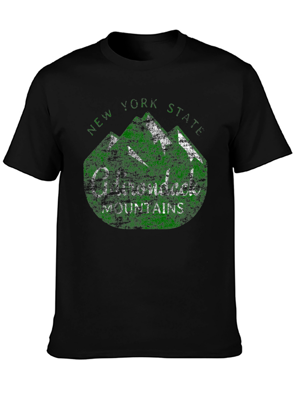 Adirondack Mountains New York State Graphic T-Shirt