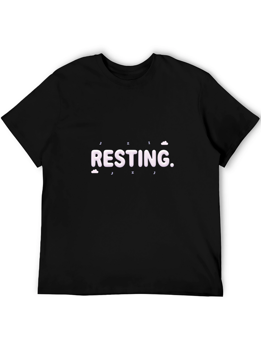 Resting Mode Black T-Shirt