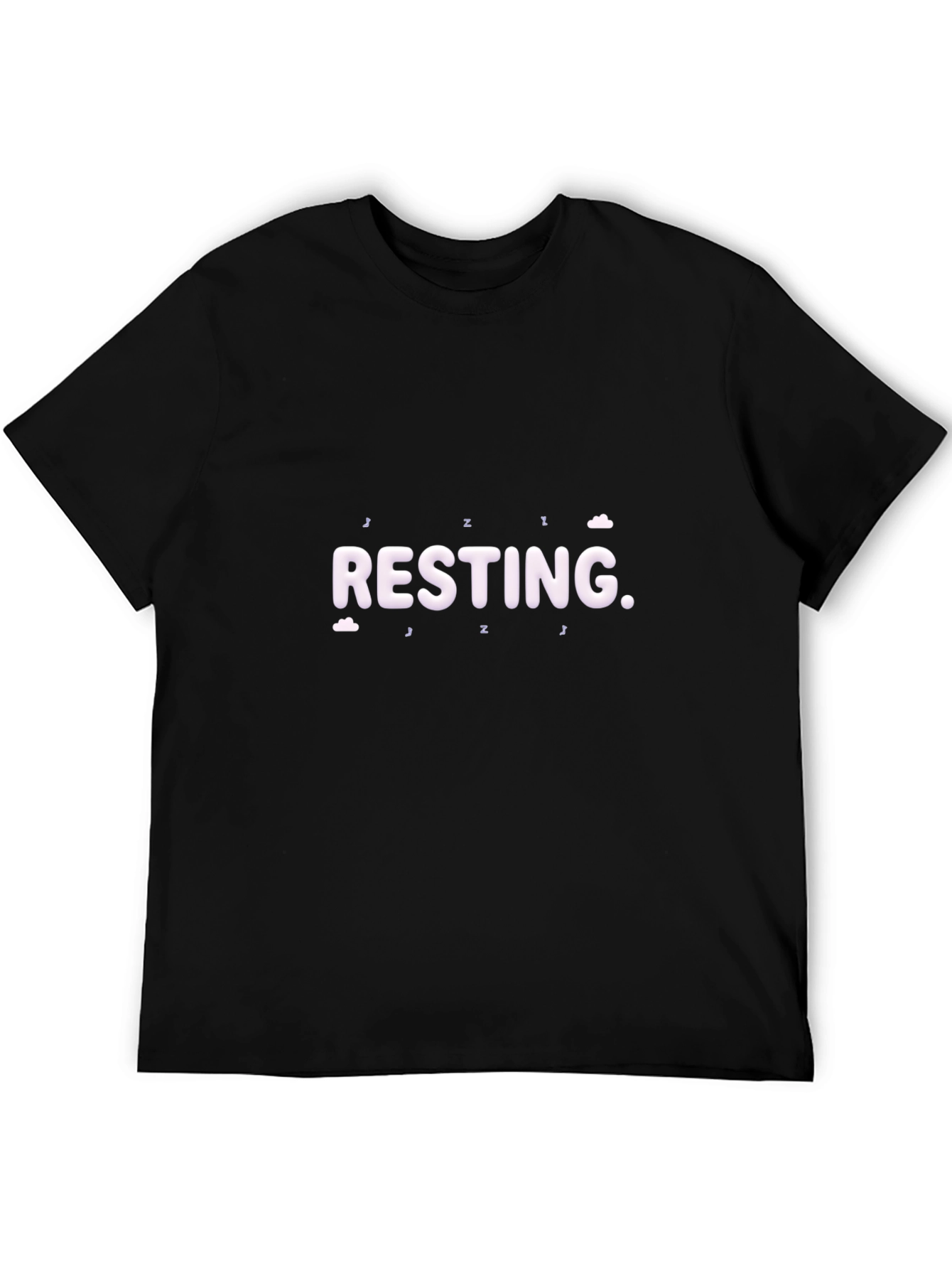Resting Mode Black T-Shirt